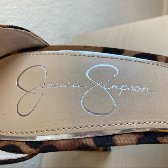 Jessica Simpson Brown Leopard Heels - Picture 4 of 10